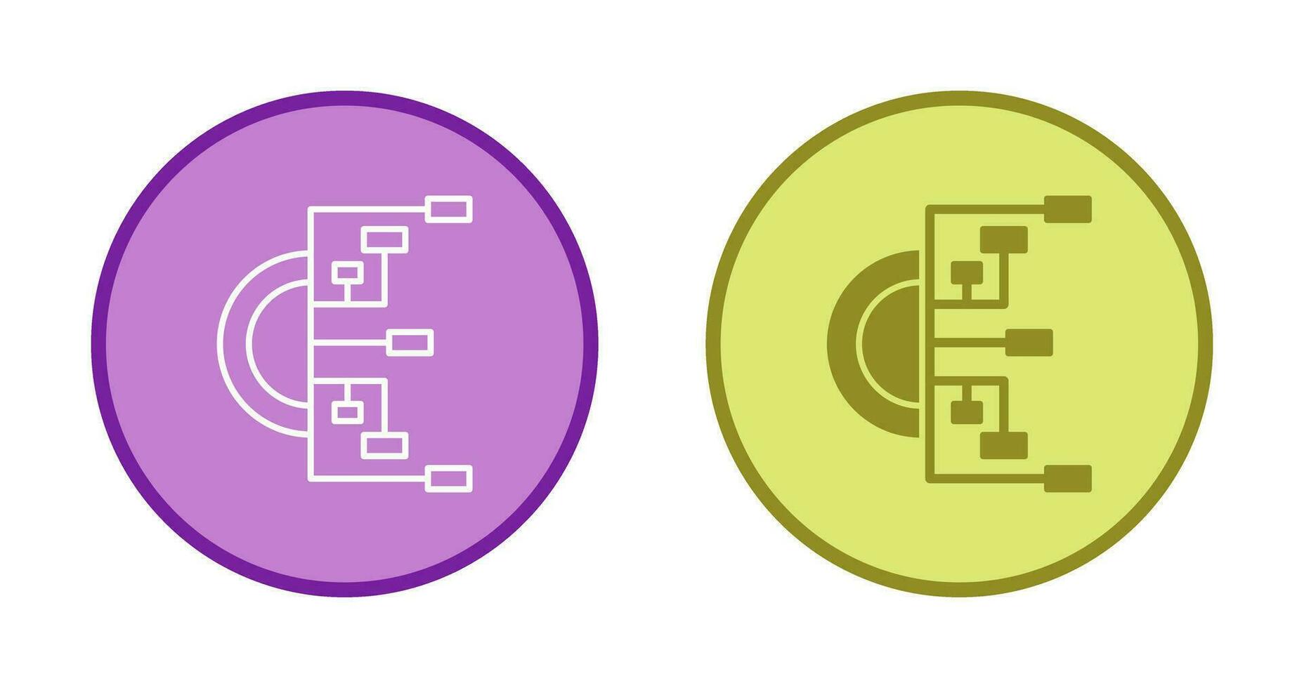 stroomdiagram vector pictogram