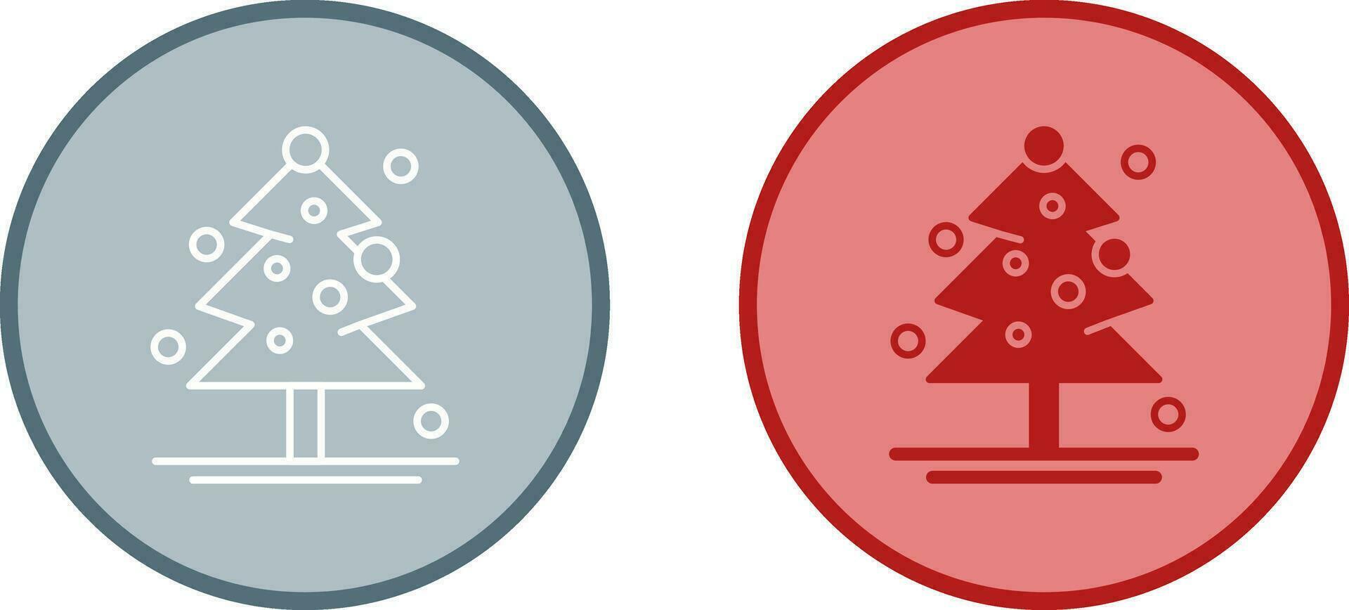 kerstboom vector pictogram