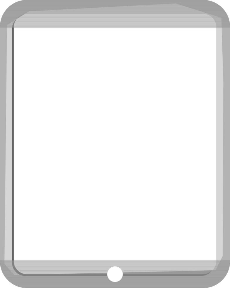 vlak illustratie van digitaal tablet. vector
