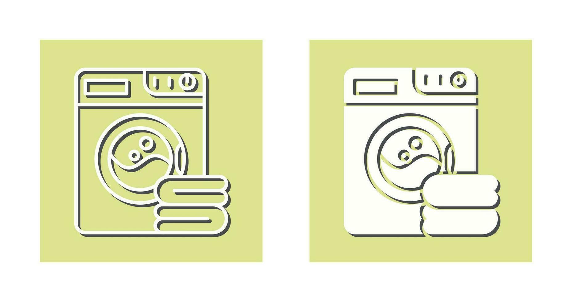 wasmachine vector pictogram