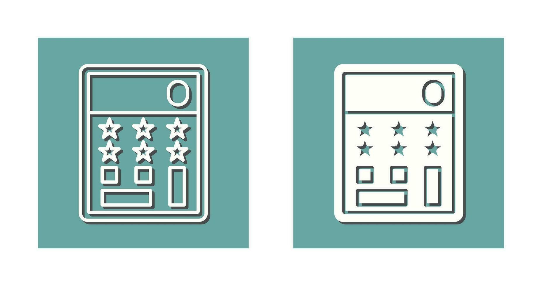 rekenmachine vector pictogram