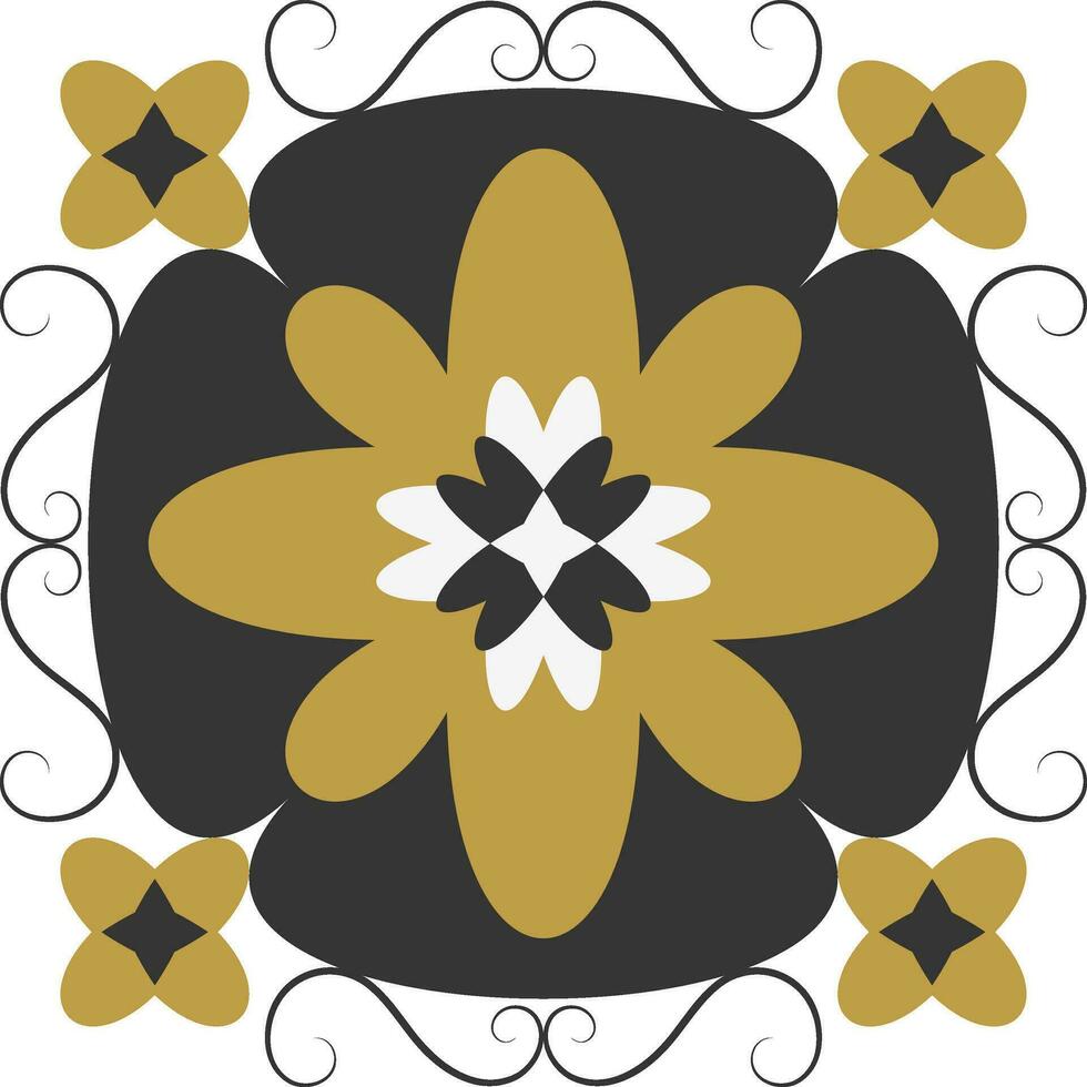 illustratie van elegant bloemen patroon. vector