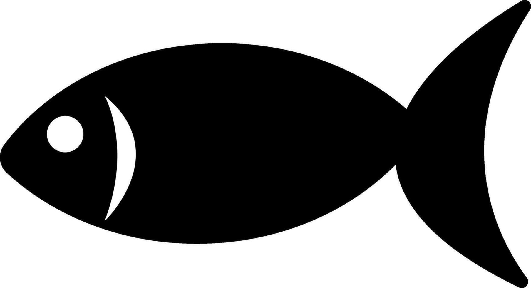 karakter van een vis. vector