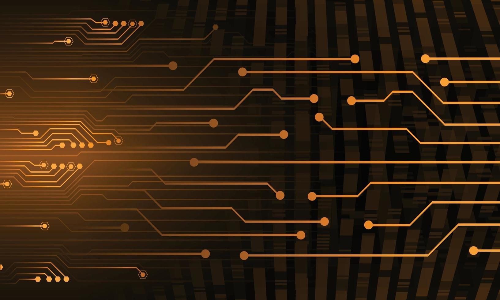 cyber circuit toekomstige technologie concept achtergrond vector