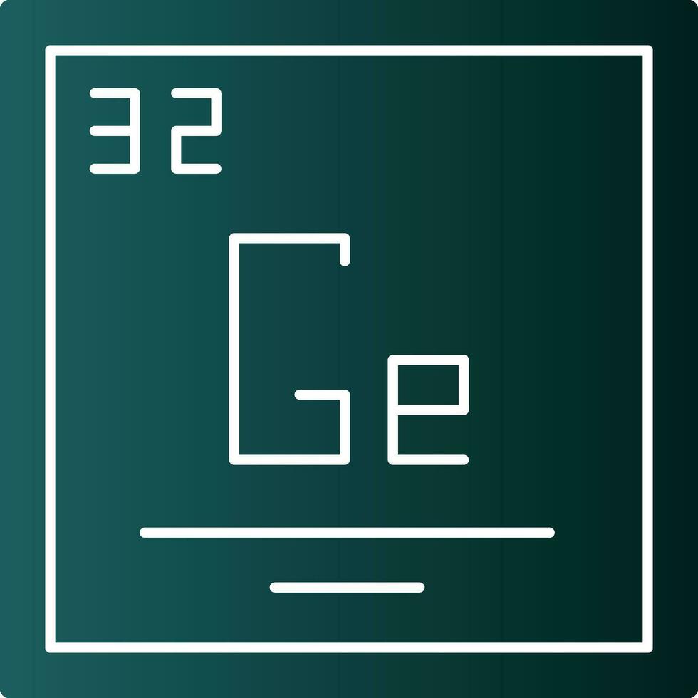 germanium vector icoon ontwerp