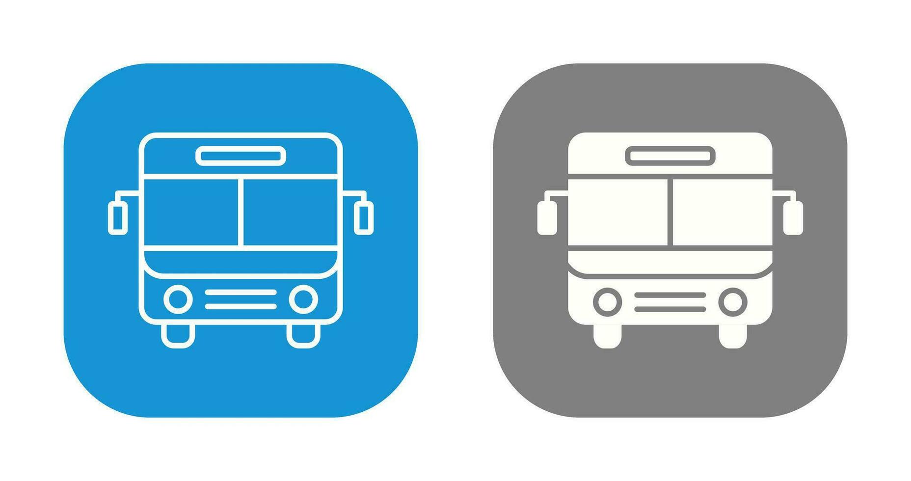 bus vector pictogram