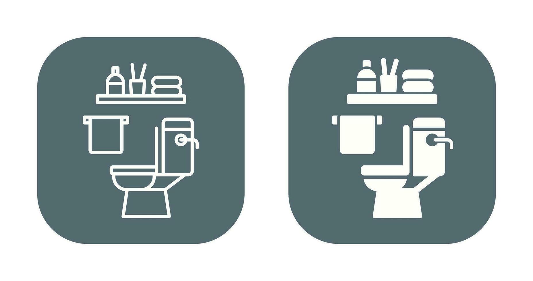 toilet vector pictogram