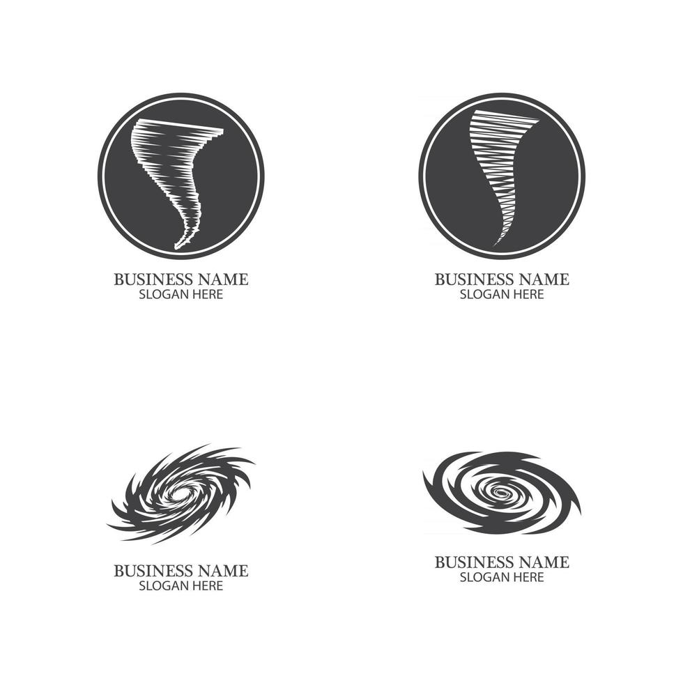 tornado symbool vectorillustratie vector