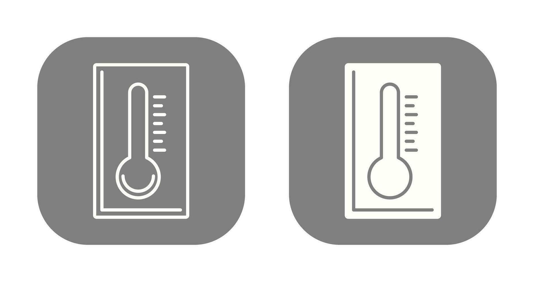 thermometer vector pictogram