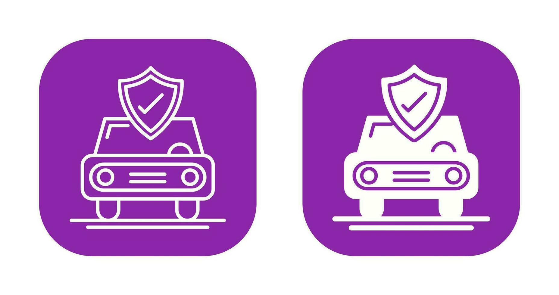 auto bescherming vector icoon
