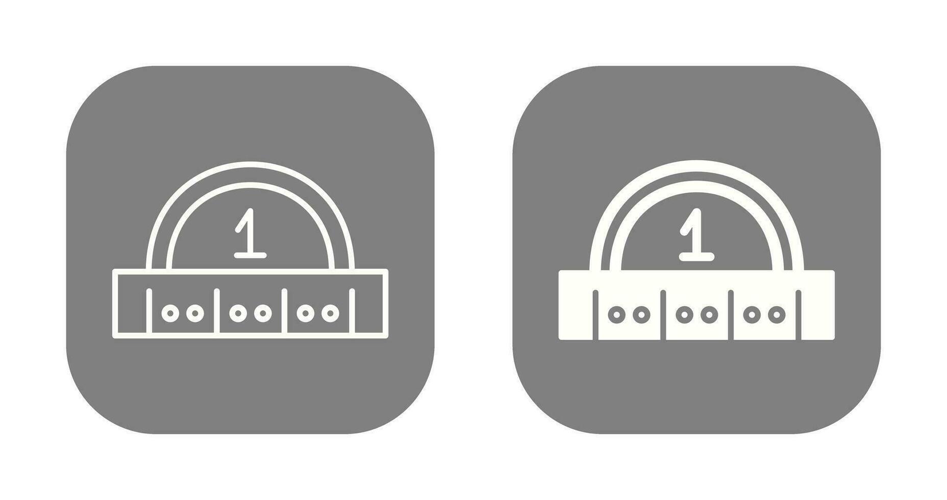 liniaal vector pictogram