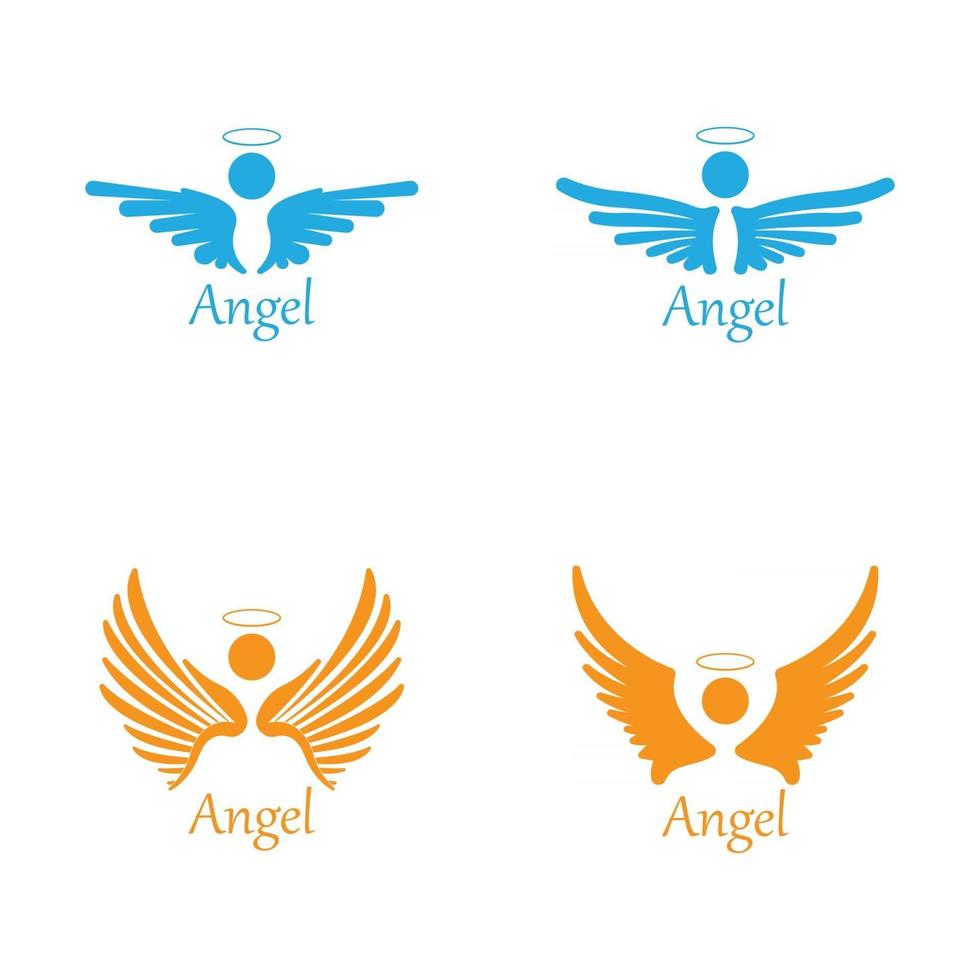 engel pictogram illustratie vector logo