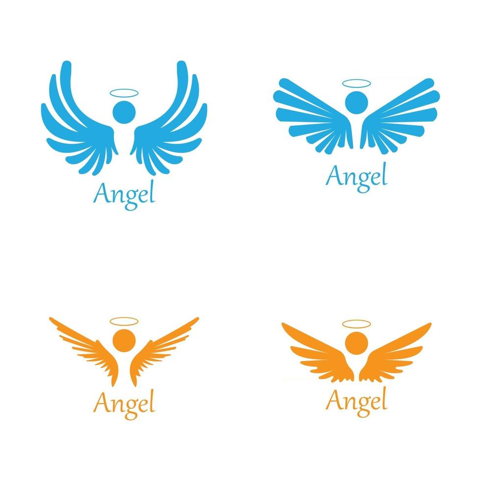engel pictogram illustratie vector logo