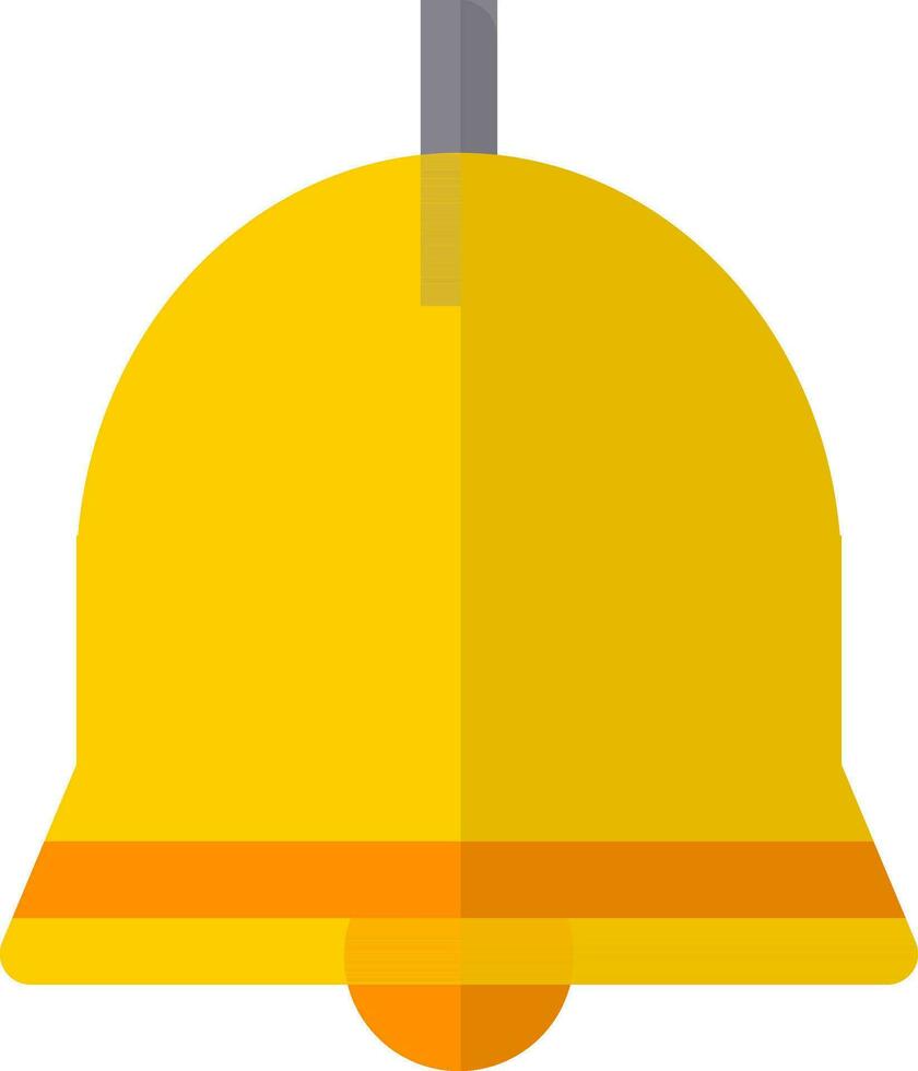 klok icoon of symbool in geel kleur. vector