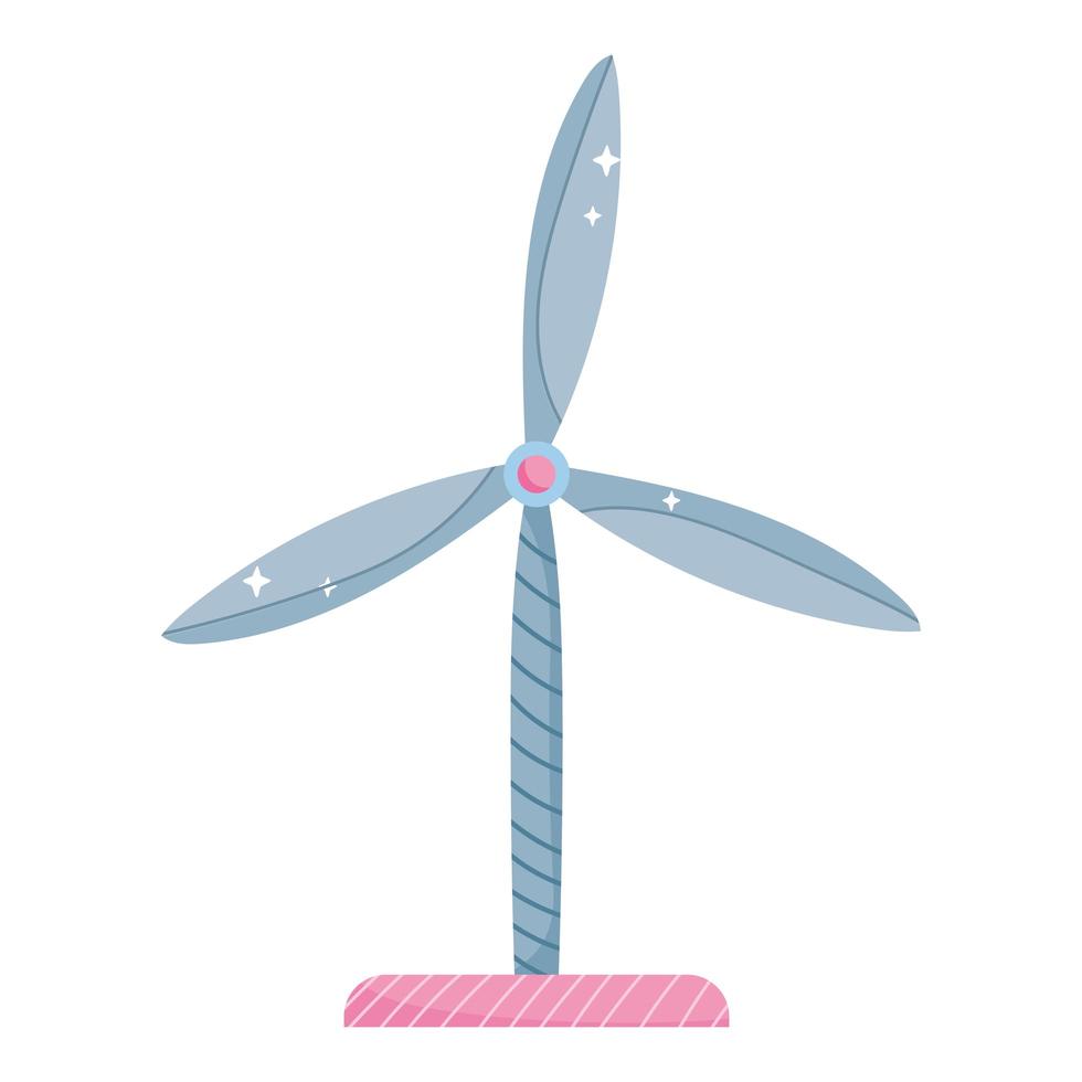 groene energie windmolen vector