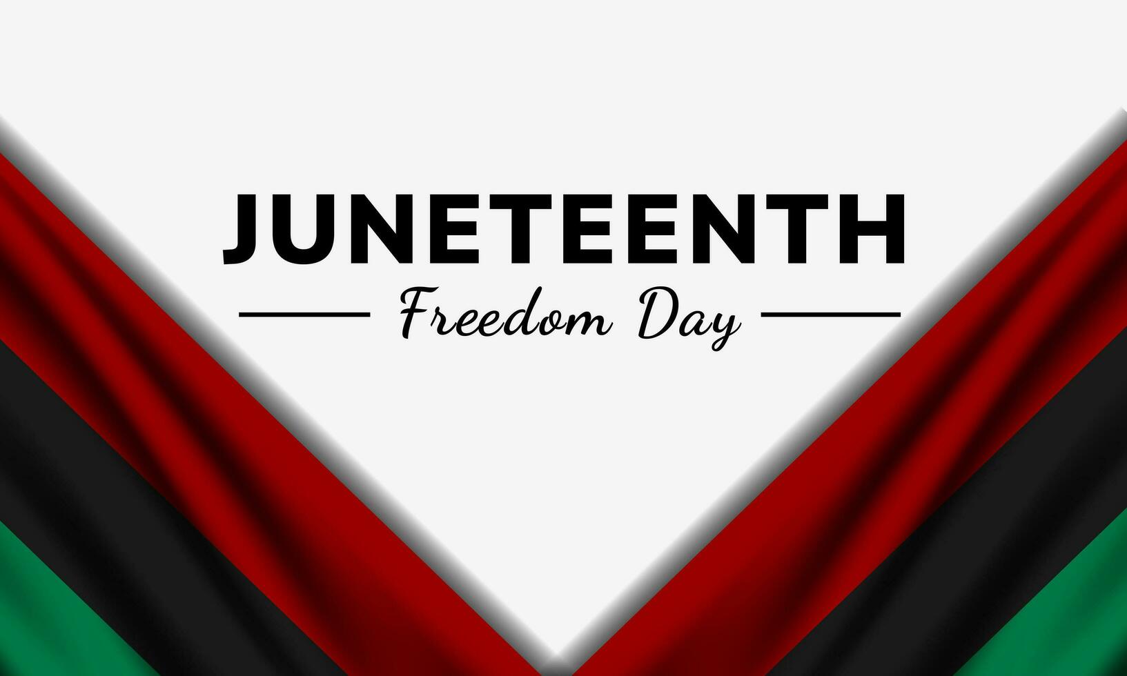 gelukkig juneteenth juni 19 vrijheid dag achtergrond vector illustratie