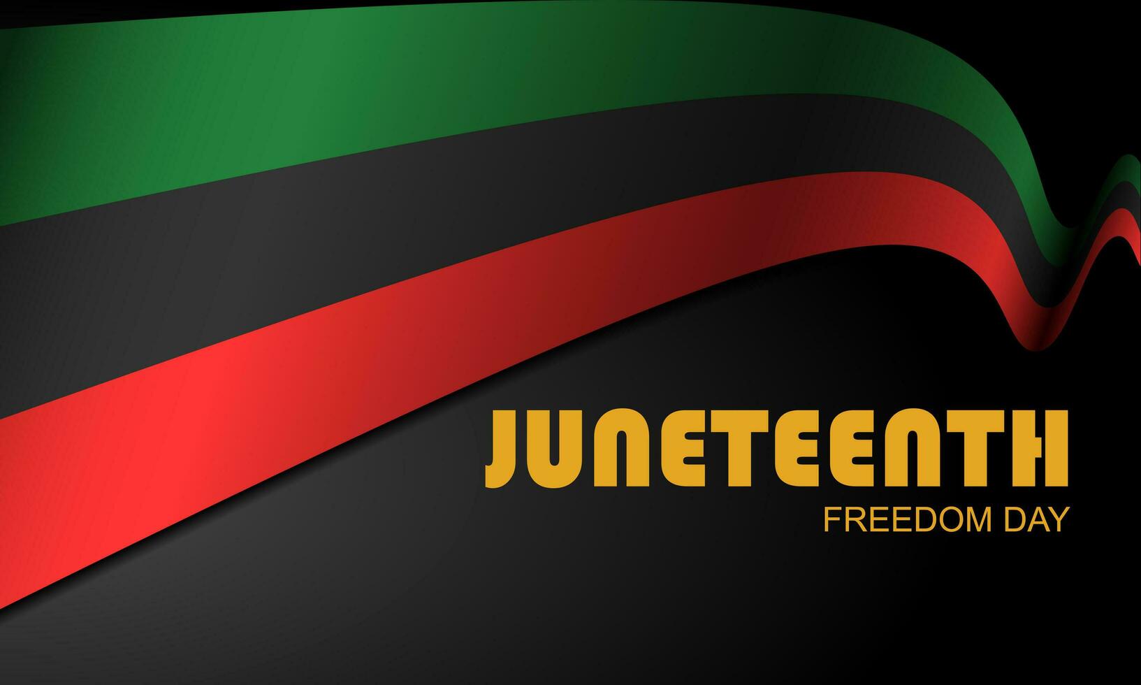 gelukkig juneteenth juni 19 vrijheid dag achtergrond vector illustratie