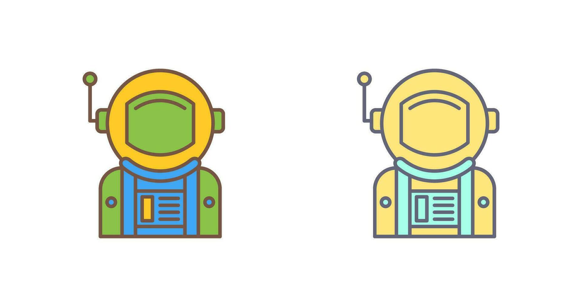 astronaut vector icoon