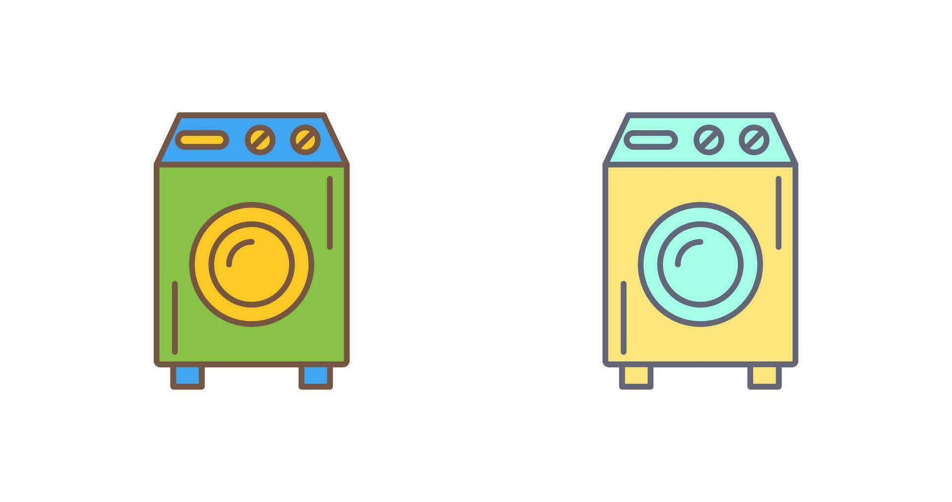 wasmachine vector pictogram