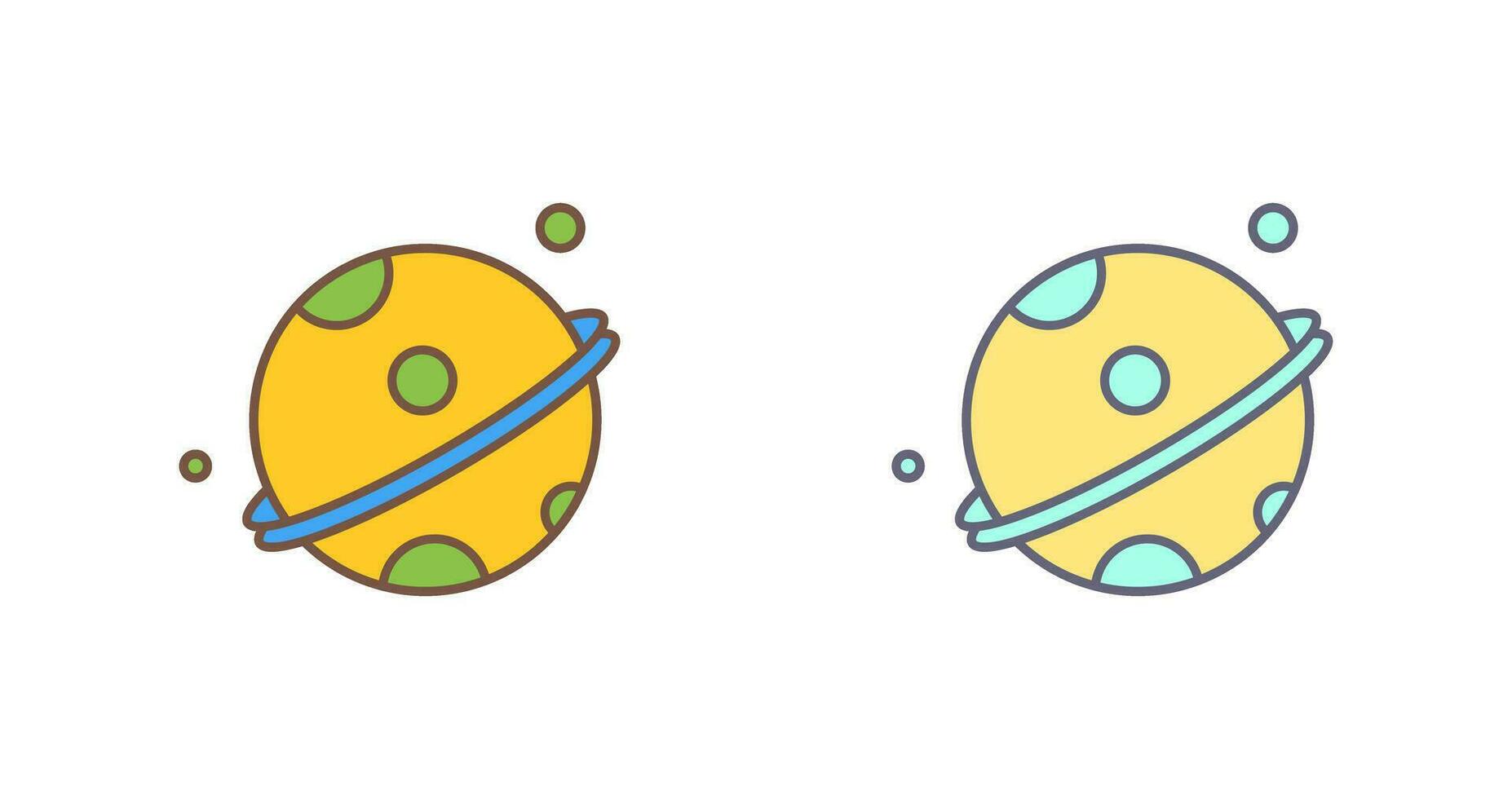 planeet vector icoon