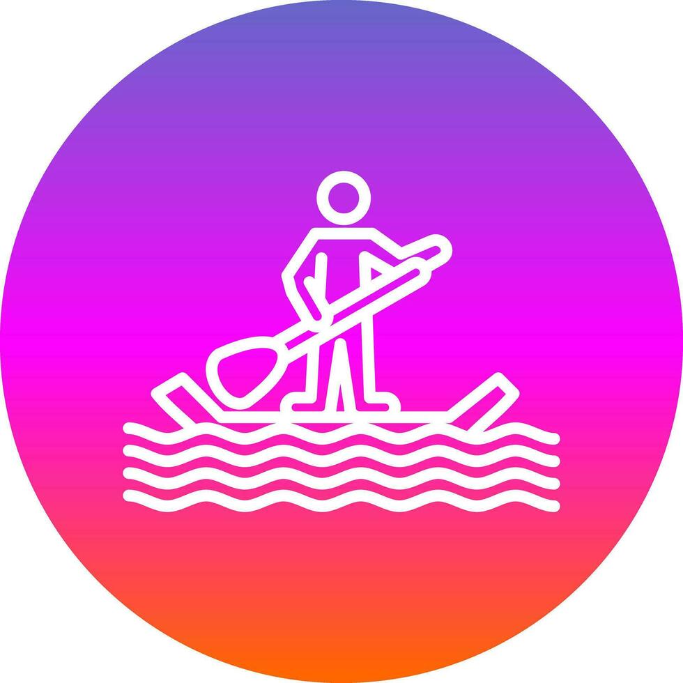 peddelen surfen vector icoon ontwerp