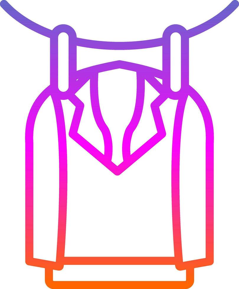 schoon kleren vector icoon ontwerp