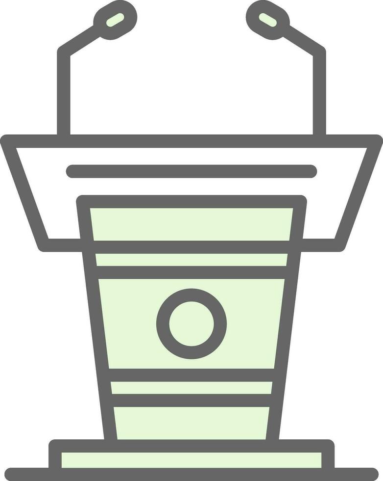 podium vector icoon ontwerp
