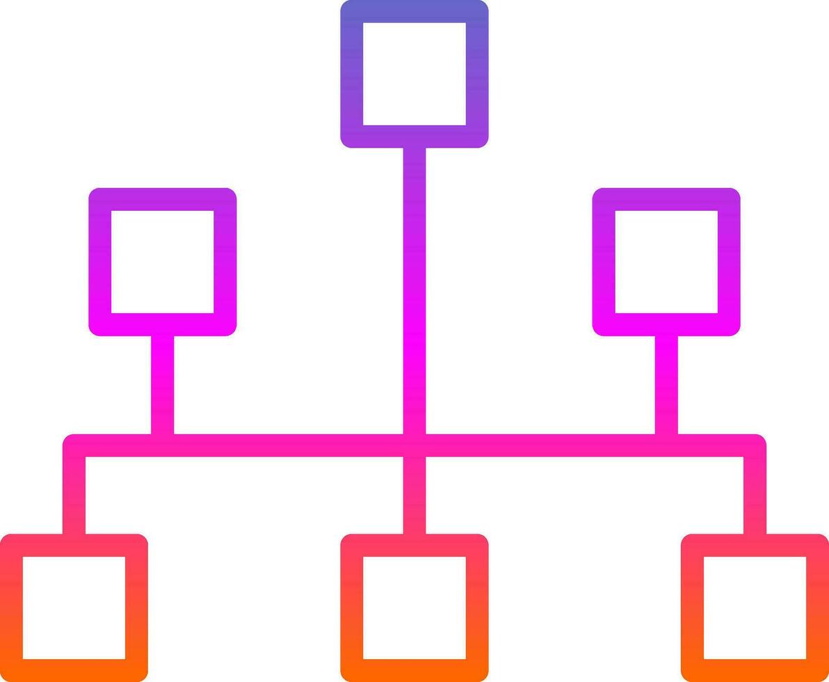 sitemap vector icoon ontwerp