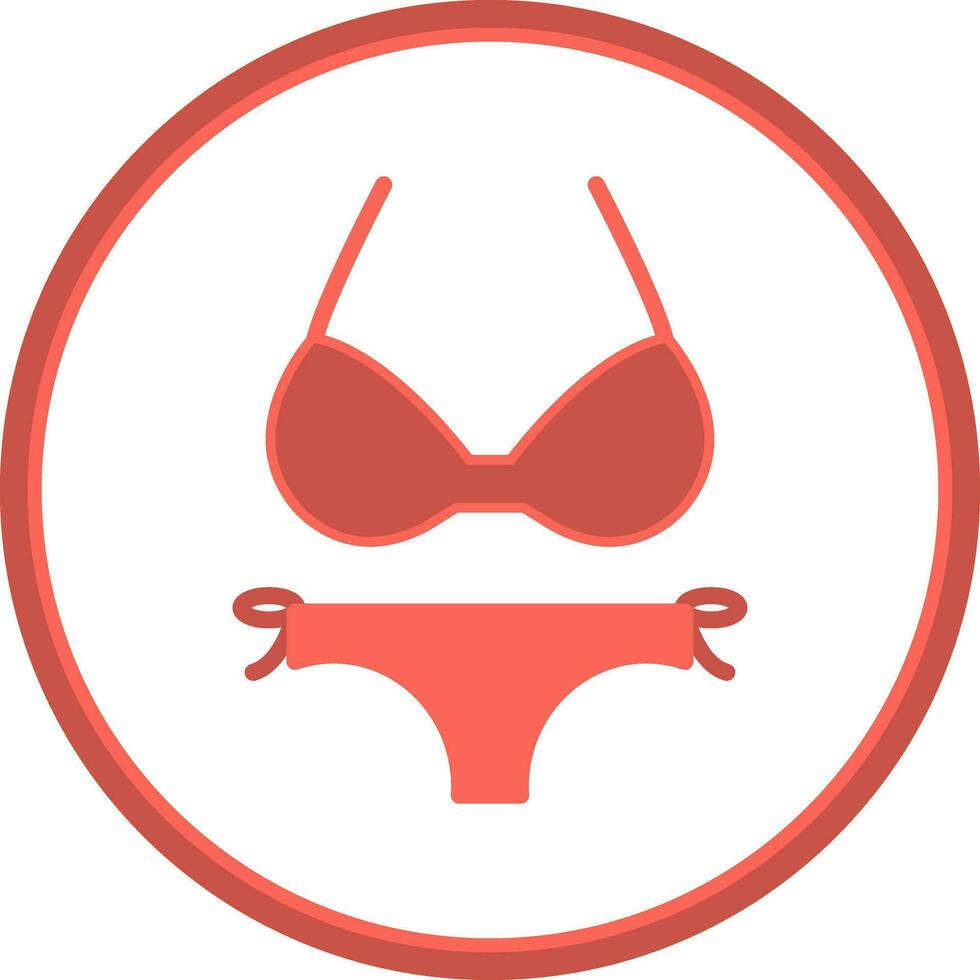 bikini vector icoon ontwerp