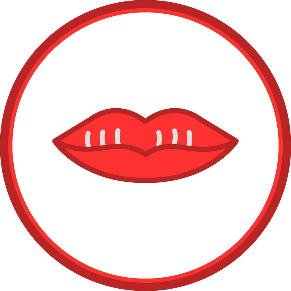 lippen vector icoon ontwerp