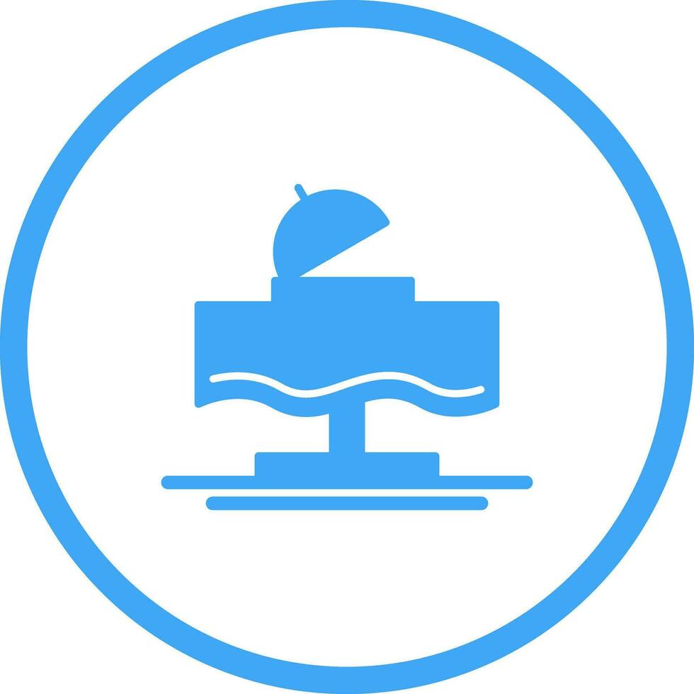 bruiloft diner vector icon