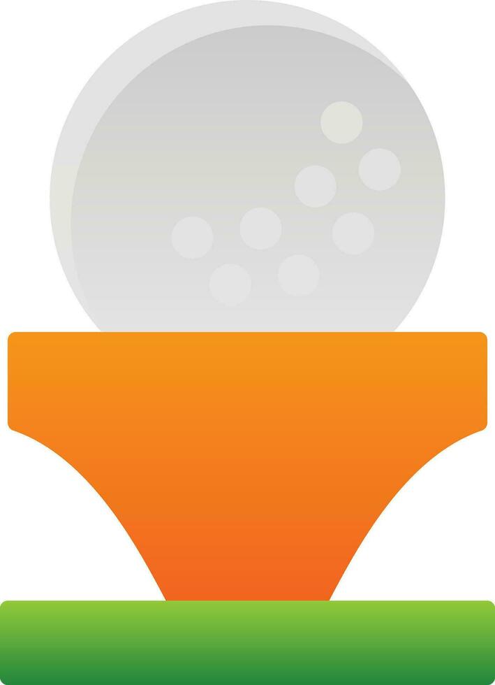 golf bal vector icoon ontwerp