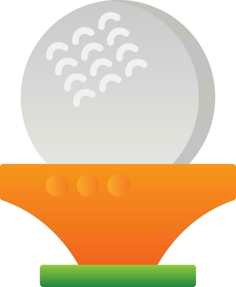 golf bal vector icoon ontwerp