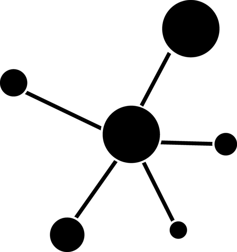 zwart netwerken verbinding. vector