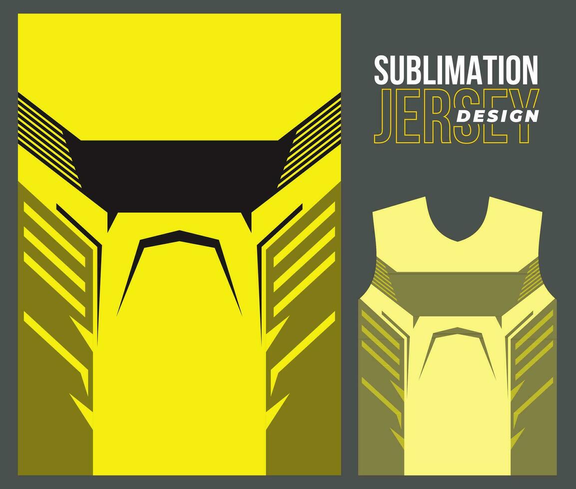 vector voetbal Jersey ontwerp voor sublimatie