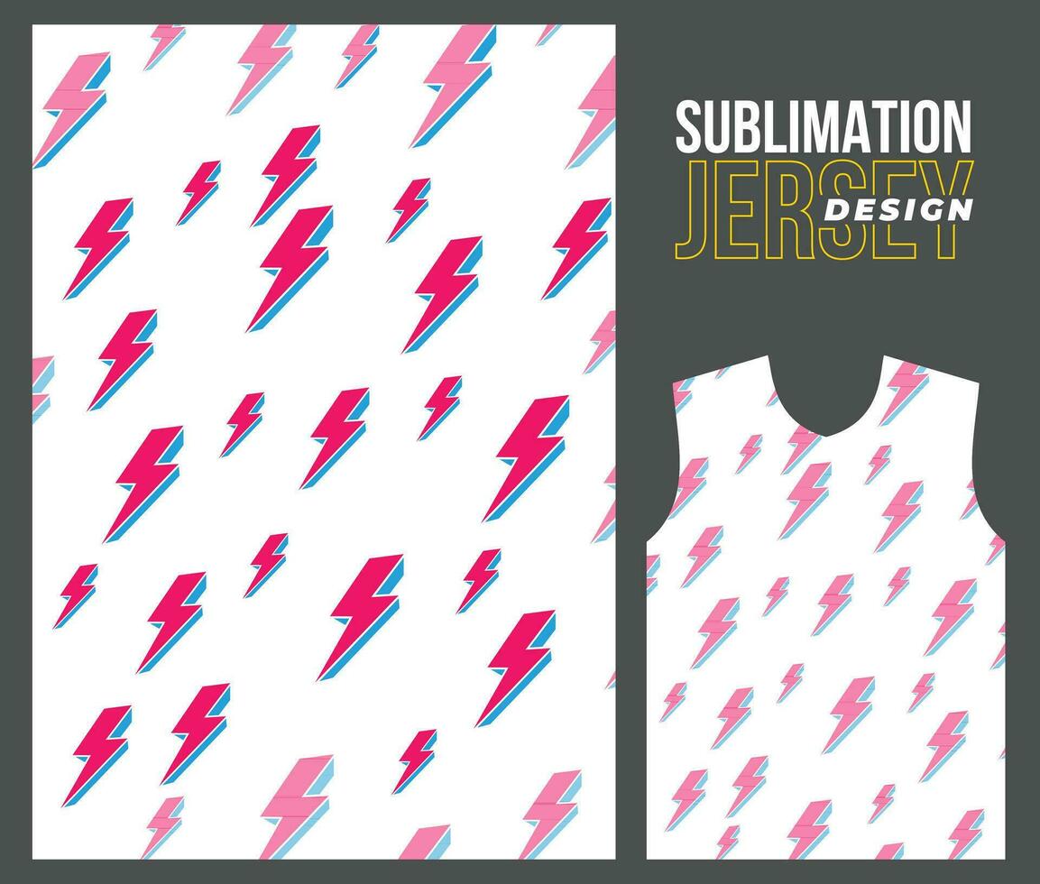 vector voetbal Jersey ontwerp voor sublimatie