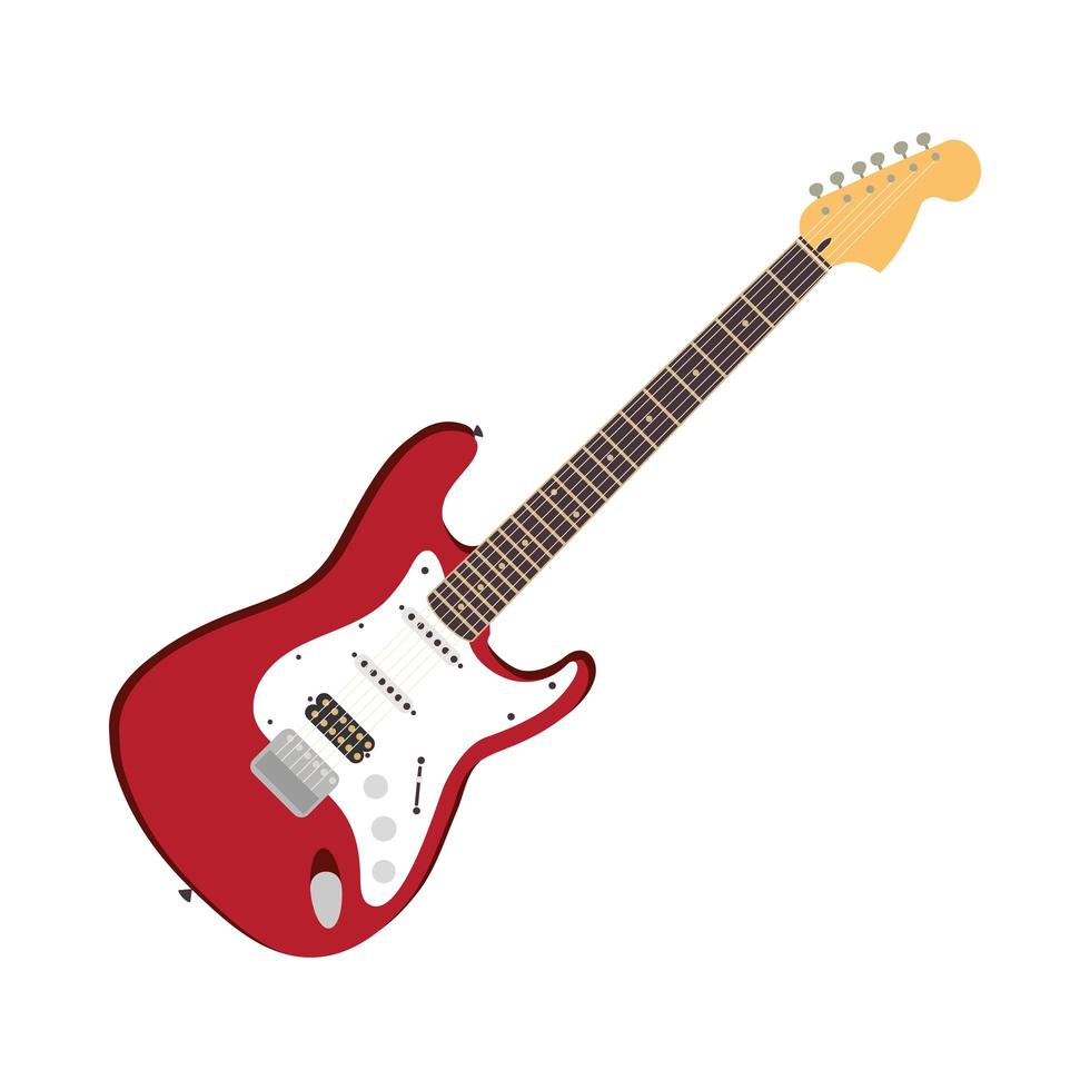 elektrische gitaar snaar muziekinstrument vector