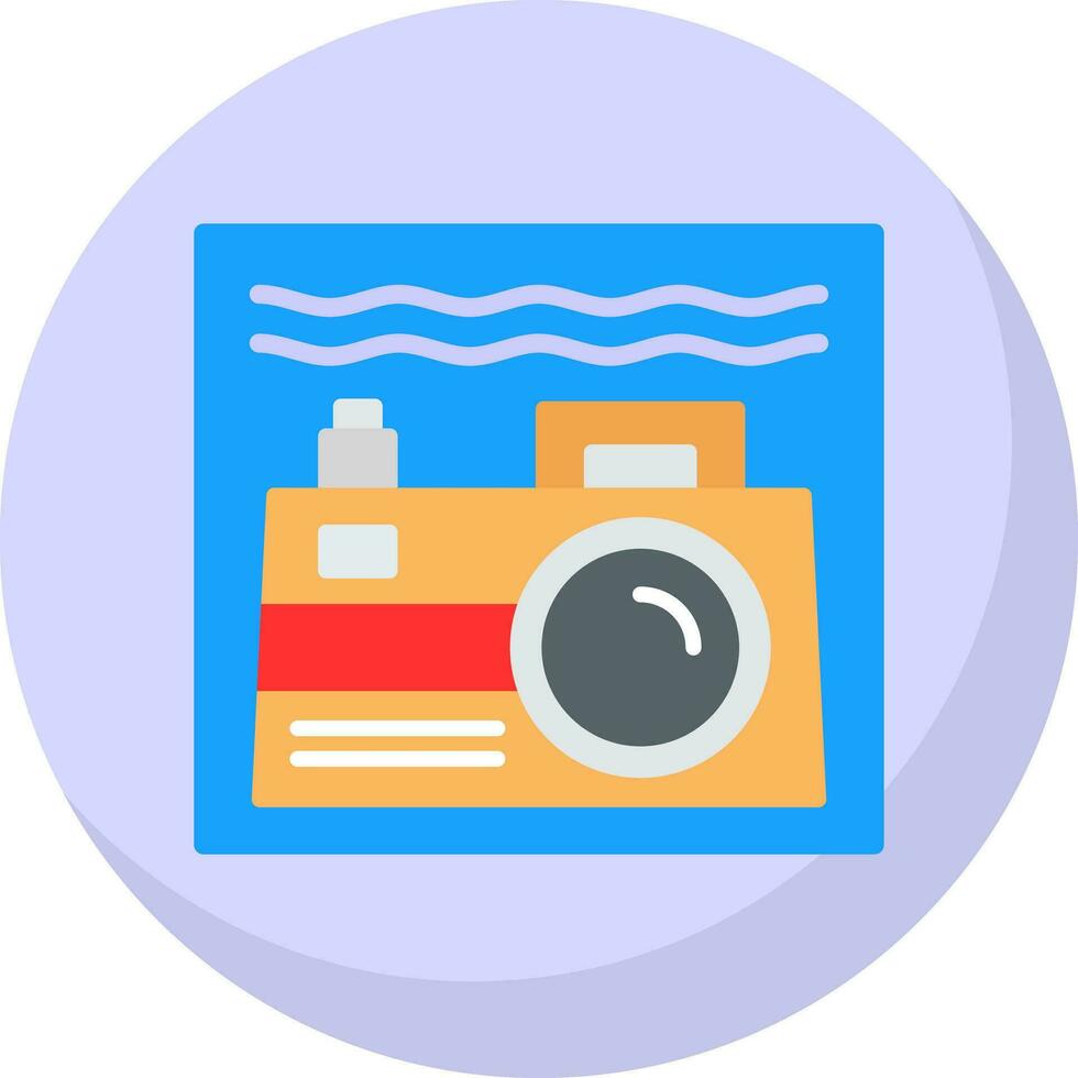 onderwater- camera vector icoon ontwerp