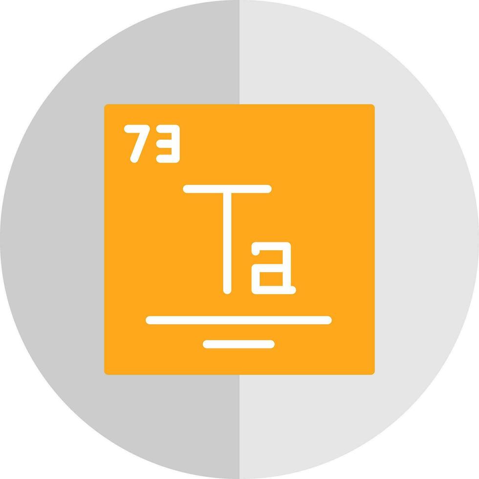 tantaal vector icoon ontwerp