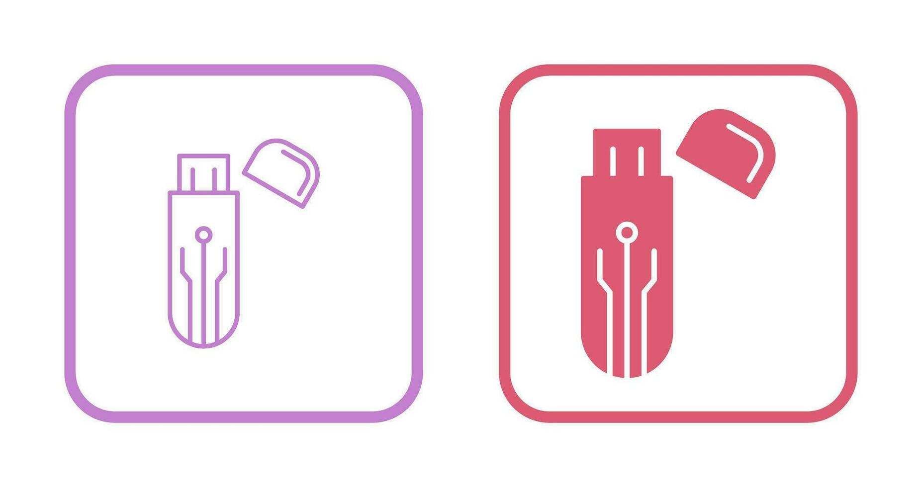 usb vector pictogram