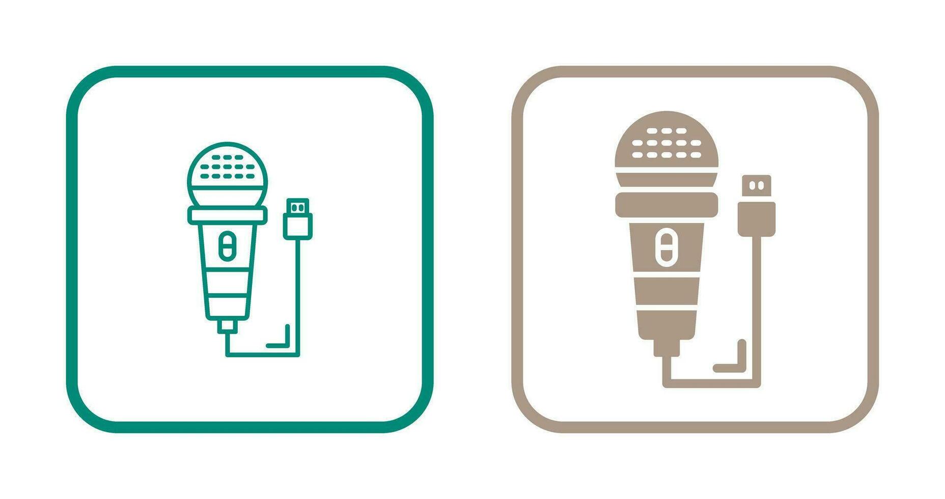 microfoon vector pictogram