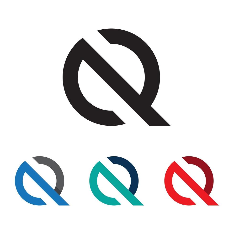 letter q logo pictogram ontwerpsjabloon vector