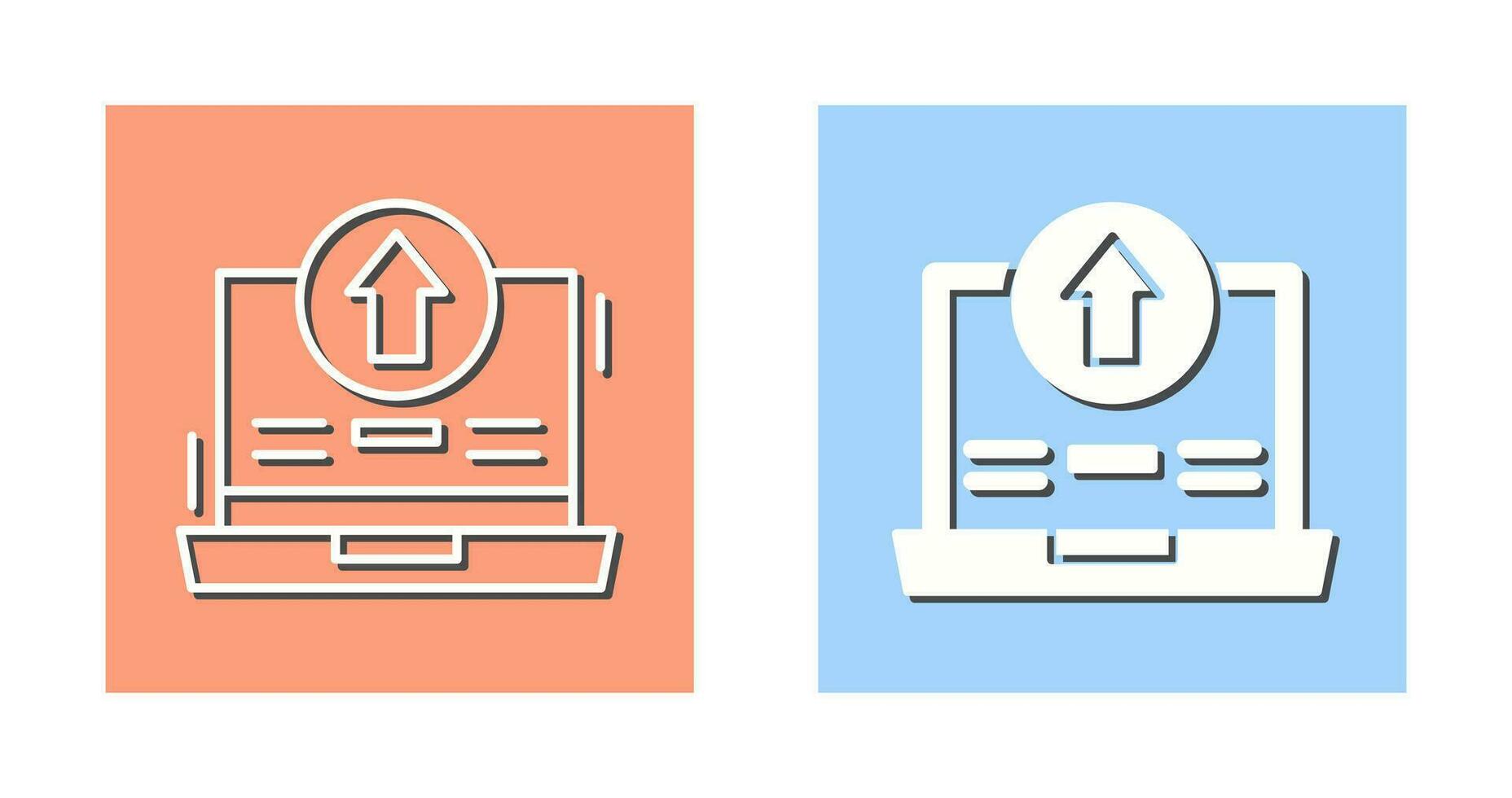 upload vector pictogram