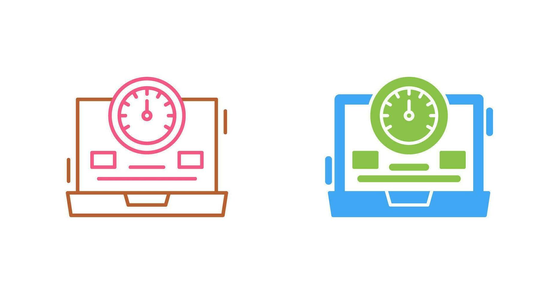 snelheidsmeter vector icoon