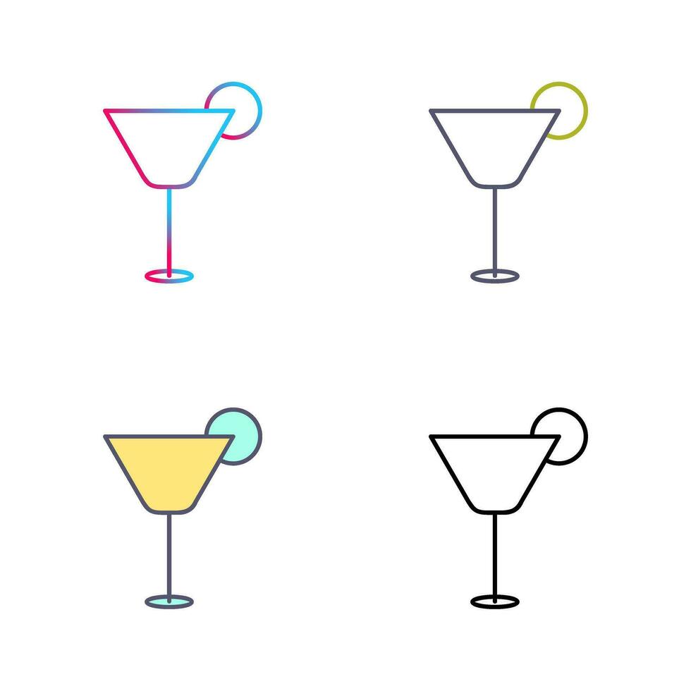 cocktail drinken vector icoon