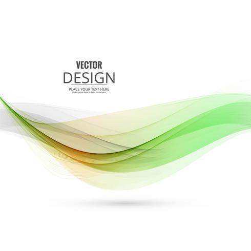 Abstracte bedrijfs elegante golf achtergrondillustratievector vector