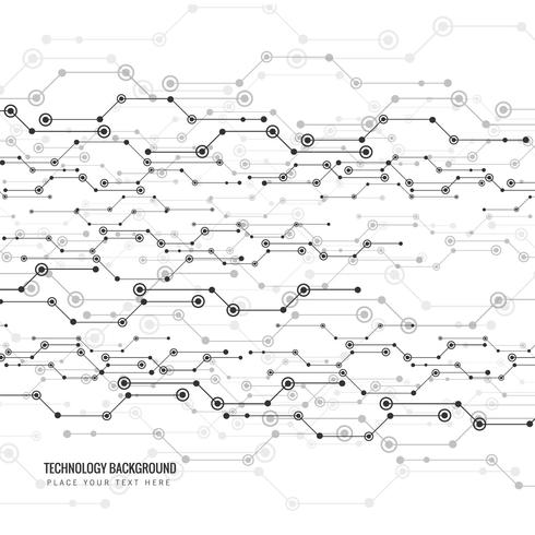 Abstracte technologie achtergrondontwerpillustratie vector