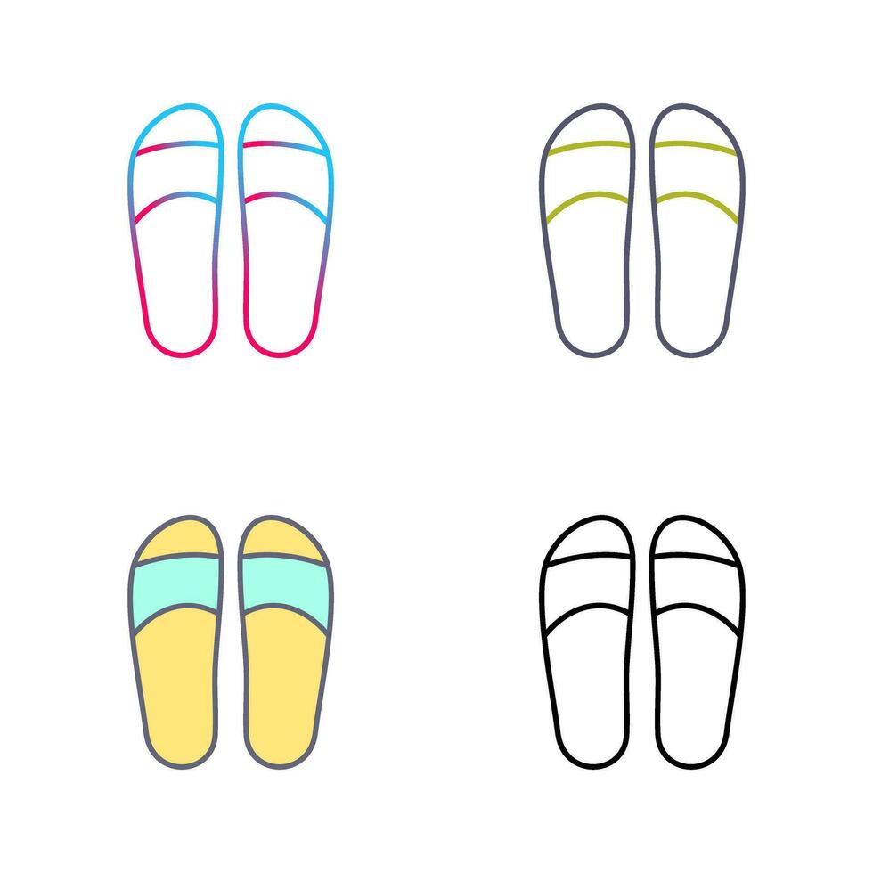 slippers vector icoon