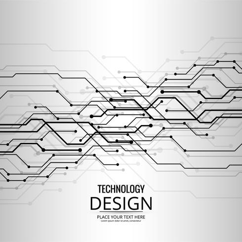 Abstracte technologie achtergrondontwerpillustratie vector