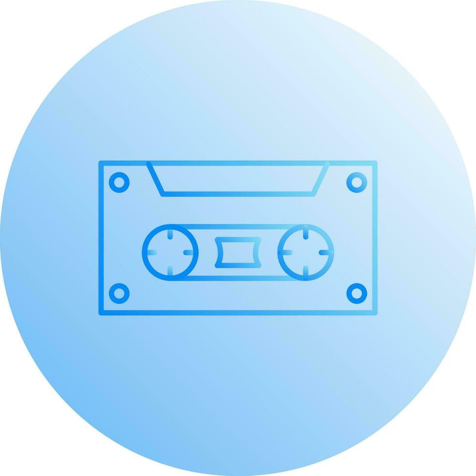 casette vector icoon